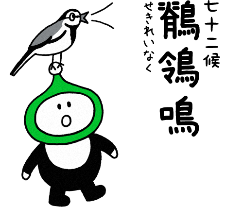 鶺鴒鳴（せきれいなく）
