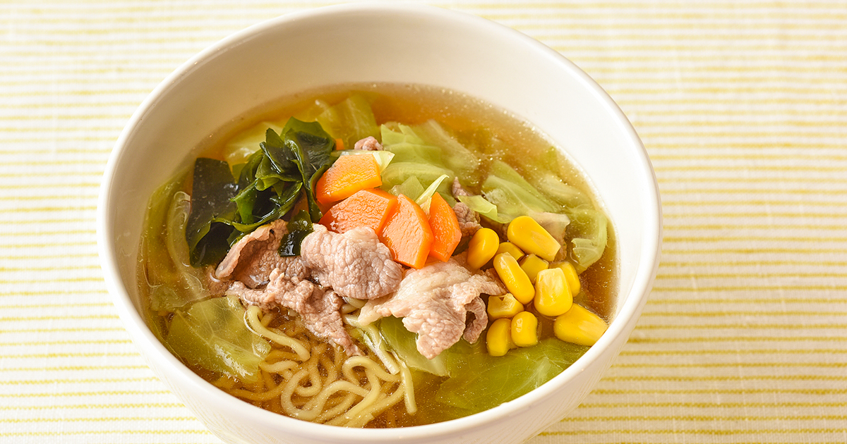 しょうゆラーメン Hapiku ハピク 食育