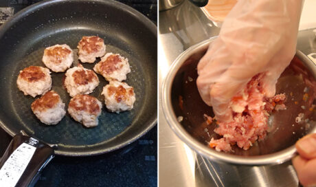 ひき肉の冷凍とアレンジメニュー