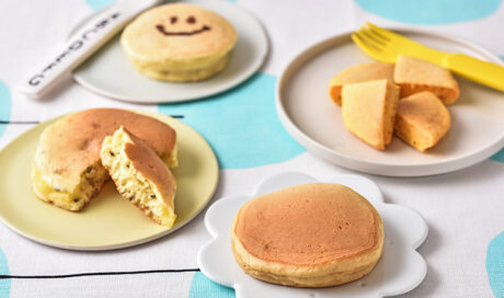 ちょっと材料を加えてみて♪アレンジパンケーキレシピ