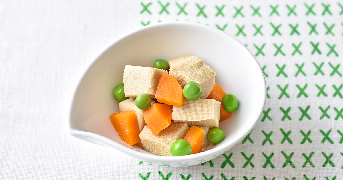 高野豆腐の含め煮 Hapiku ハピク 食育