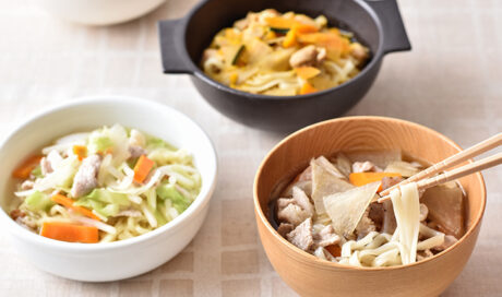 食べて中から温まろう＊あったか麺レシピ