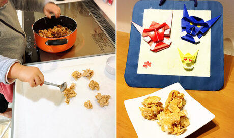 子どもと一緒につくる節分の日のおやつ