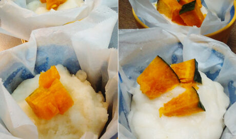 小麦アレルギーのお子さんに… 
レンジで簡単！米粉蒸し...