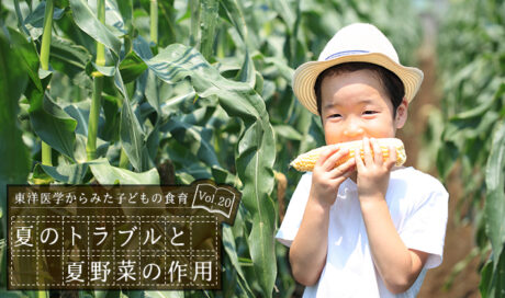 夏のトラブルと夏野菜の作用