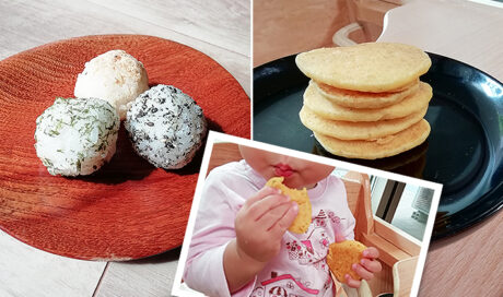 ママたちを悩ます「手づかみ食べ」レシピ～ご飯、米粉編～