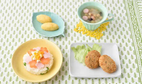 栄養満点！いろいろお豆を使った彩りメニュー♪ 【保育園...