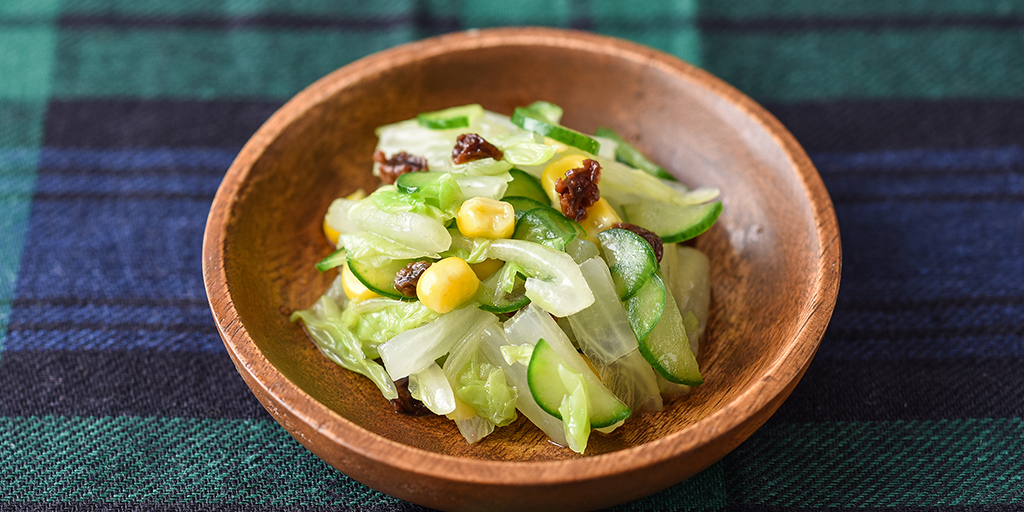 白菜サラダ Hapiku ハピク 食育