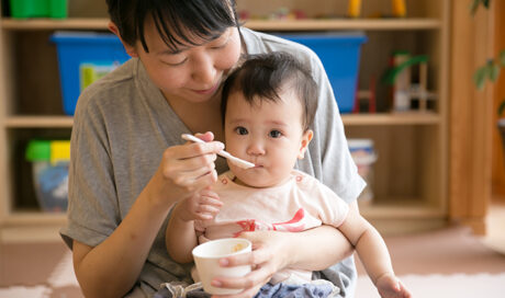離乳食の進め方のポイントは、口の動き！