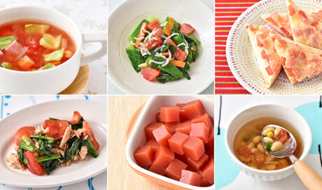 煮ても焼いてもおいしい♪夏が旬のトマトを使ったレシピ