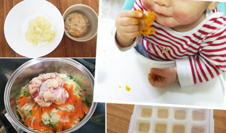 離乳食を食べなくなった…作る時間がない… 
悩んだとき...