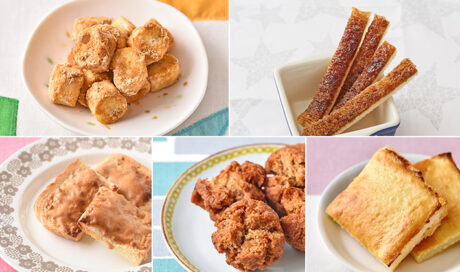 サクッ！おいしい音がするよ♪手づかみで食べる保育園の...