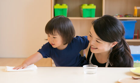 食事のお手伝いは手先の育ちにも！子どもの自立にも大切！