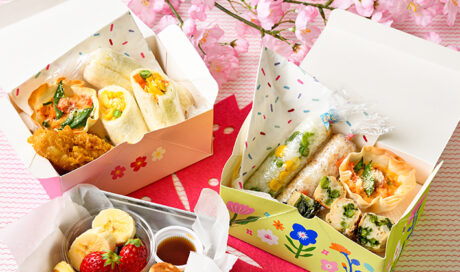 春の味覚がいっぱい！ワクワク楽しいお弁当
