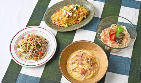 たんぱく質と野菜も一緒に！混ぜ麺レシピ