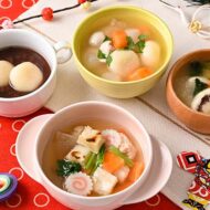 豆腐団子で楽しむ日本のお雑煮