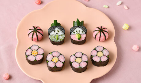 もうすぐひな祭り♡かわいい巻き寿司を作ろう♪